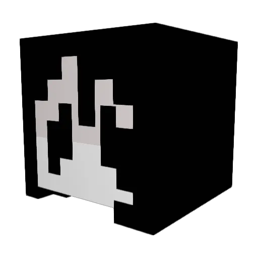 hatemaggot Minecraft avatar head, 3D render