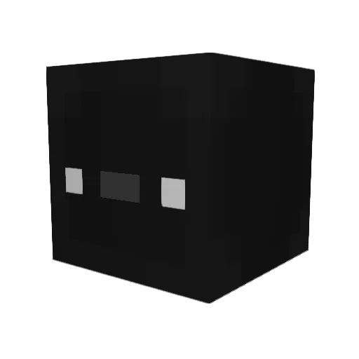 hatopop0 Minecraft avatar head, 3D render
