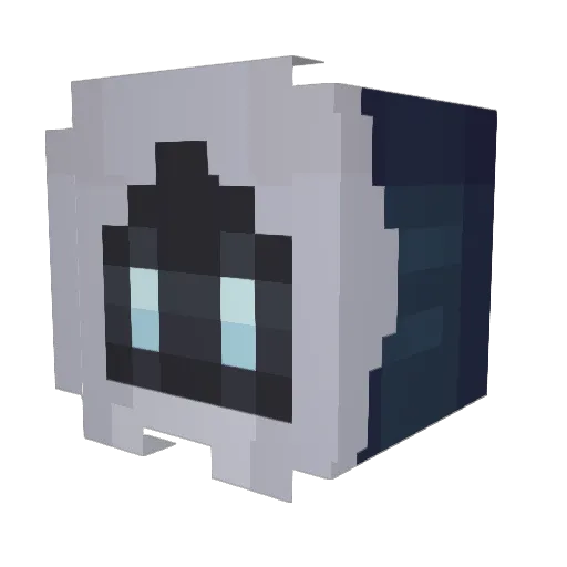 hatrix81 Minecraft avatar head, 3D render