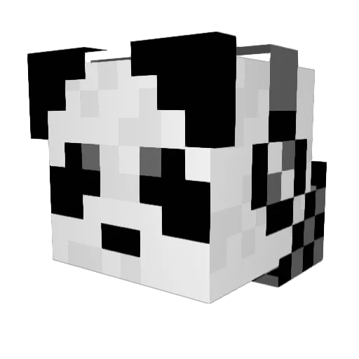 hattrick333333 Minecraft avatar head, 3D render