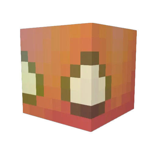 haunga_teke Minecraft avatar head, 3D render