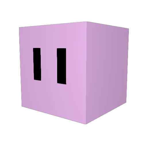 hauntedmoundfan Minecraft avatar head, 3D render