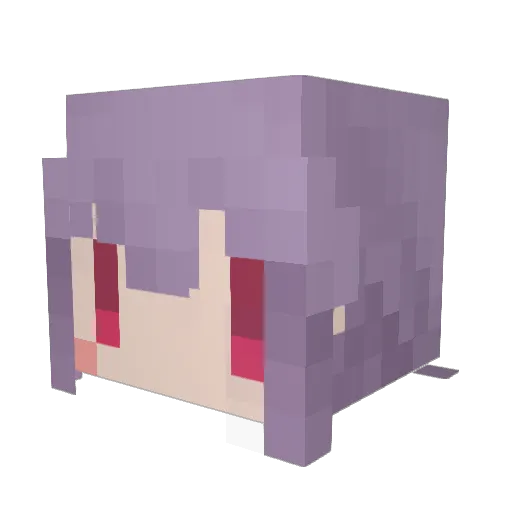hauti0630 Minecraft avatar head, 3D render