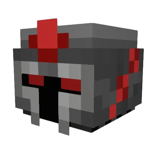 hauwken Minecraft avatar head, 3D render