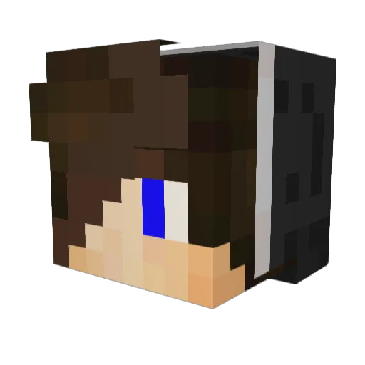 havel001 Minecraft avatar head, 3D render