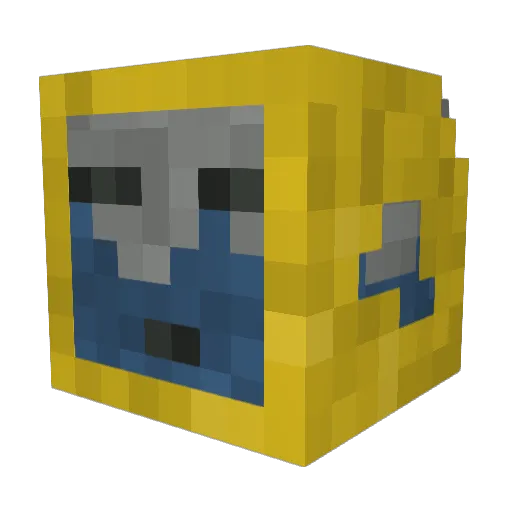 haventhegreat Minecraft avatar head, 3D render