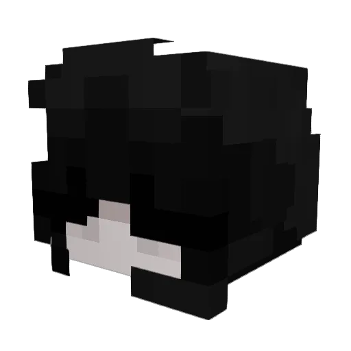 havrres Minecraft avatar head, 3D render