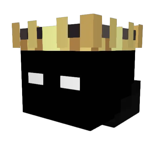 haweter Minecraft avatar head, 3D render