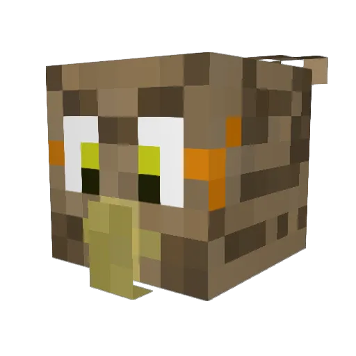 hawk32002 Minecraft avatar head, 3D render