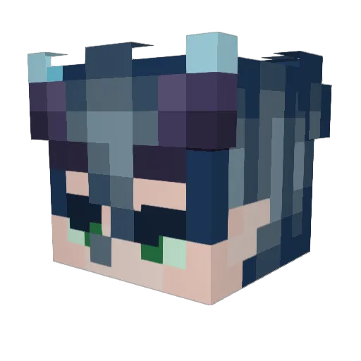 hawk__eye Minecraft avatar head, 3D render