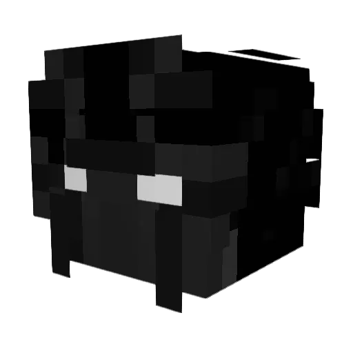 hawkeyes40 Minecraft avatar head, 3D render