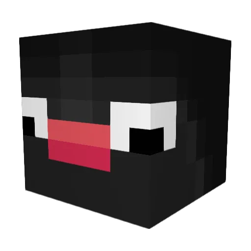 hawkman379 Minecraft avatar head, 3D render