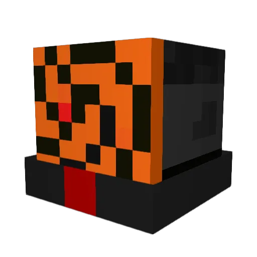 hawkphoenix399 Minecraft avatar head, 3D render