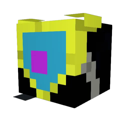 haxboi2 Minecraft avatar head, 3D render