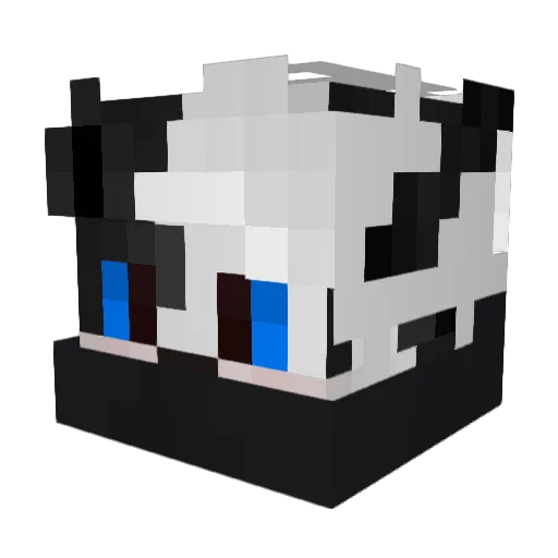 haxixeHELL Minecraft avatar head, 3D render