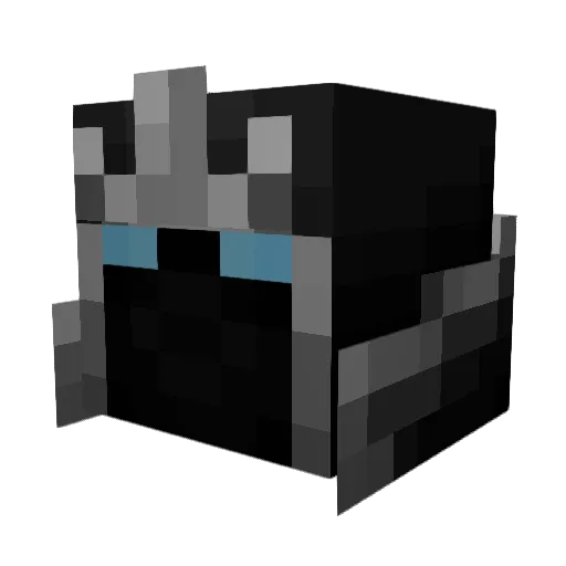 haxqh Minecraft avatar head, 3D render