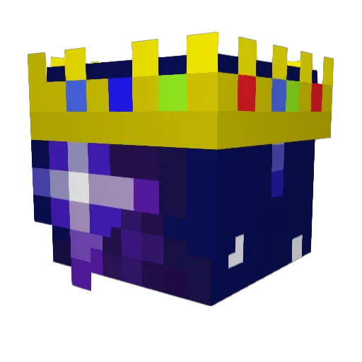 haxreach Minecraft avatar head, 3D render