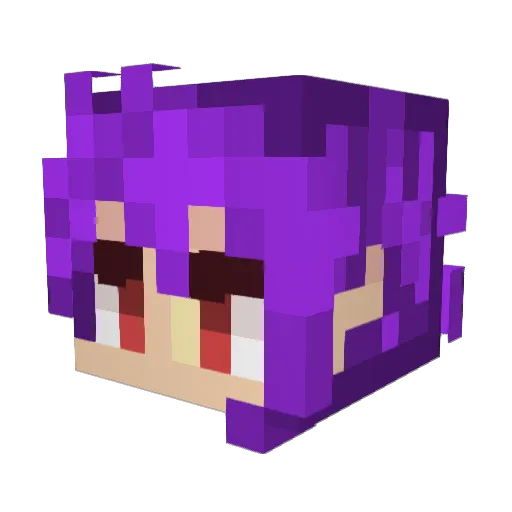 hayato_99 Minecraft avatar head, 3D render