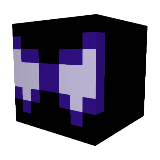haychhx Minecraft avatar head, 3D render