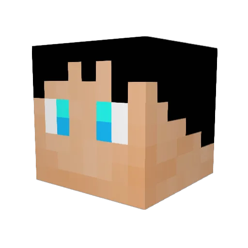 haydestroyer Minecraft avatar head, 3D render