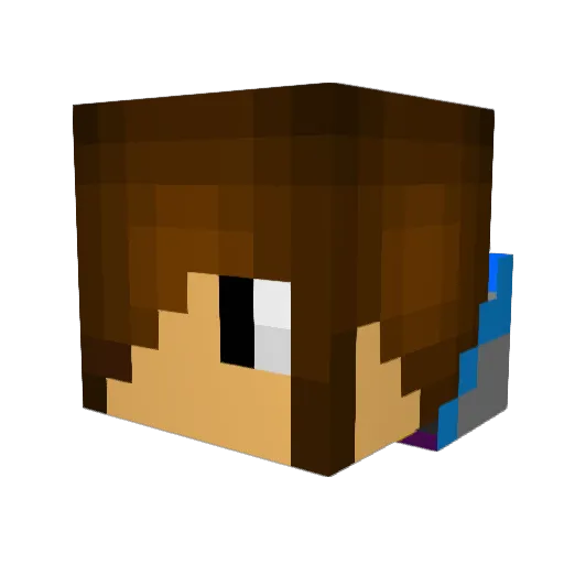haydini87 Minecraft avatar head, 3D render
