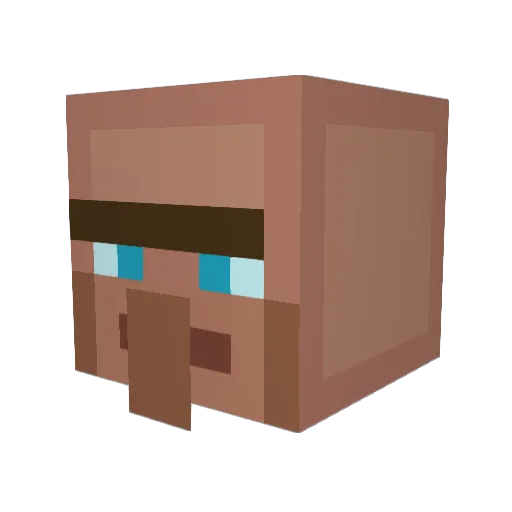 haydjohnsonn Minecraft avatar head, 3D render