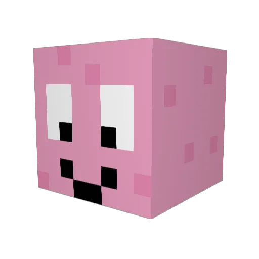 haymaster101 Minecraft avatar head, 3D render