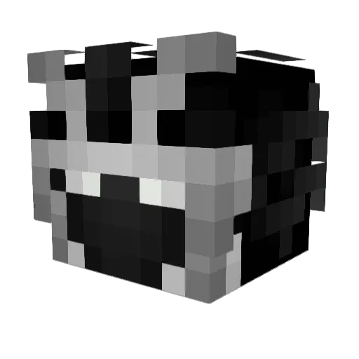 haynayway Minecraft avatar head, 3D render