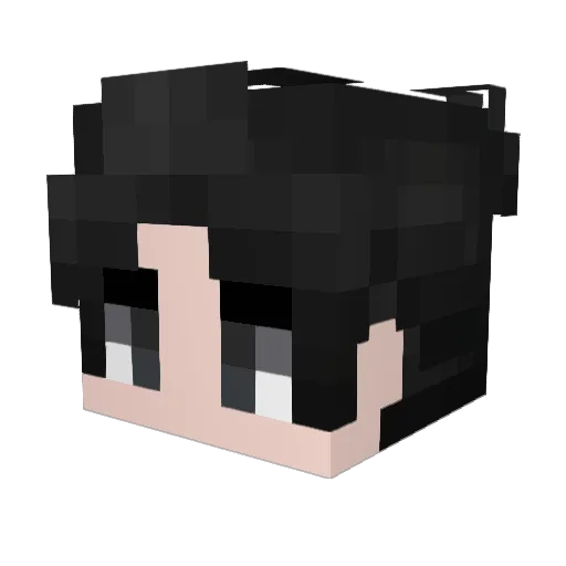 hayun9 Minecraft avatar head, 3D render