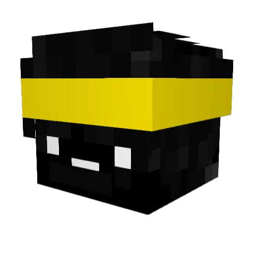 hayzenbergz Minecraft avatar head, 3D render