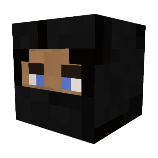 hazimzim19 Minecraft avatar head, 3D render