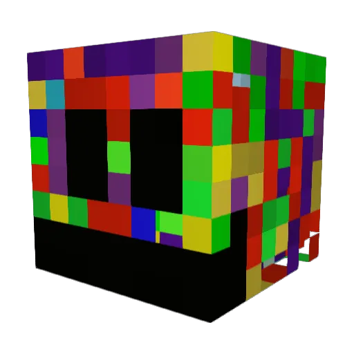 hazrob Minecraft avatar head, 3D render