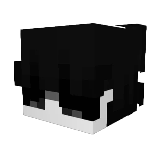 hazyeternity Minecraft avatar head, 3D render