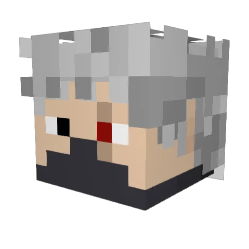 hazyy31 Minecraft avatar head, 3D render