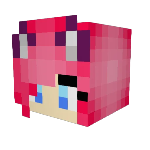 hazz2000 Minecraft avatar head, 3D render
