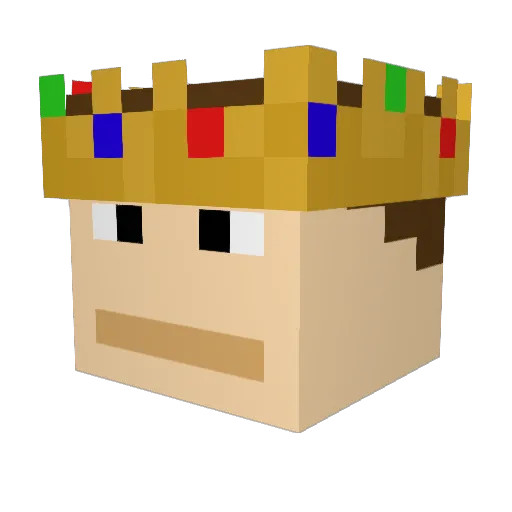 hazzafazza121 Minecraft avatar head, 3D render