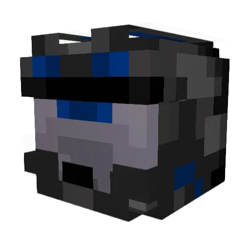 hazzmatt4 Minecraft avatar head, 3D render