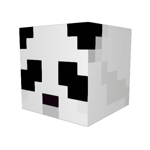 hbrg Minecraft avatar head, 3D render