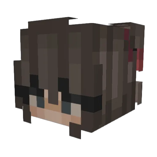 hcesaropz Minecraft avatar head, 3D render
