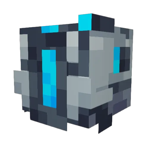 hcg106 Minecraft avatar head, 3D render