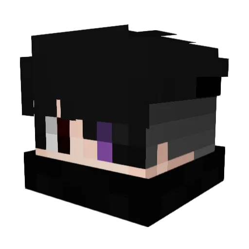 hcgaming94 Minecraft avatar head, 3D render