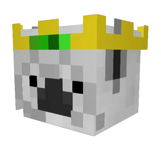 hclark02 Minecraft avatar head, 3D render