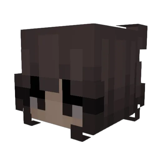 hcmebody Minecraft avatar head, 3D render