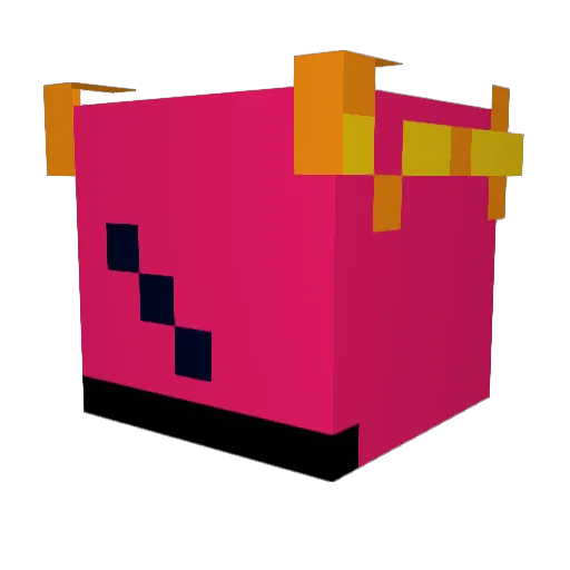 hd89 Minecraft avatar head, 3D render