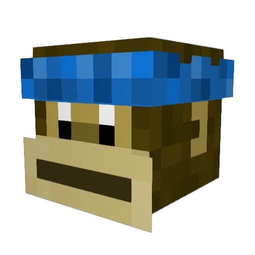 hd_luca27 Minecraft avatar head, 3D render