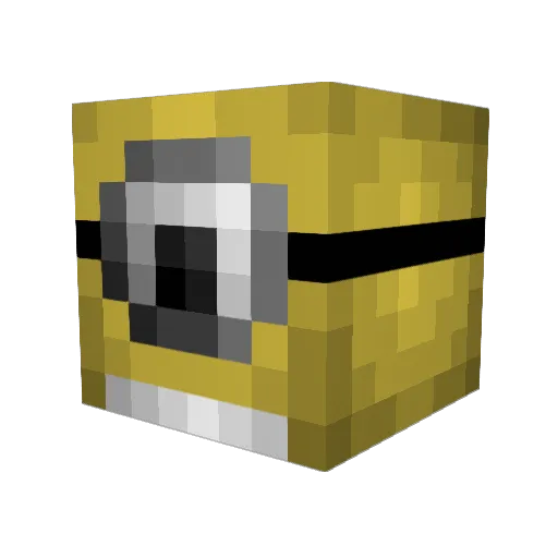 hdg24 Minecraft avatar head, 3D render