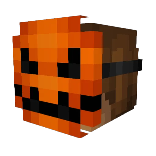 hdmonday Minecraft avatar head, 3D render
