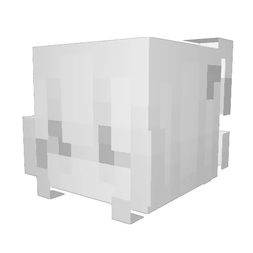 heUwUxd Minecraft avatar head, 3D render