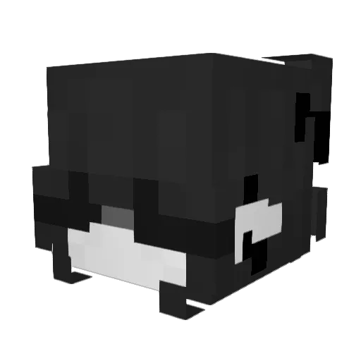 head4girls Minecraft avatar head, 3D render