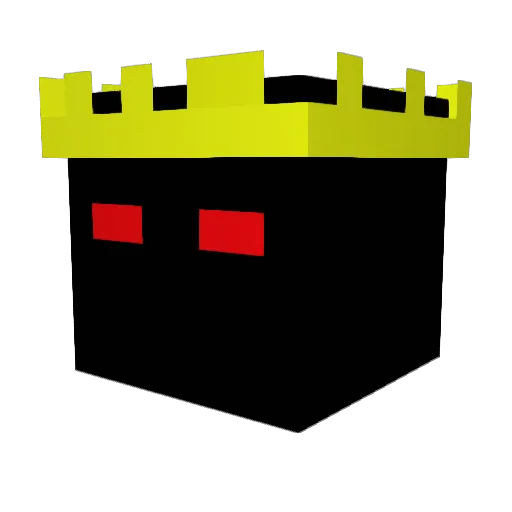 head_banga Minecraft avatar head, 3D render
